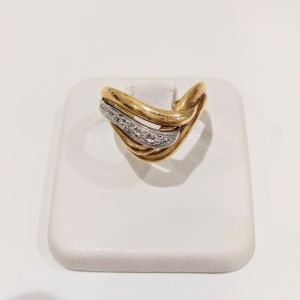 18金(K18) Pt900 コンビ アクセサリー リング 買取相場