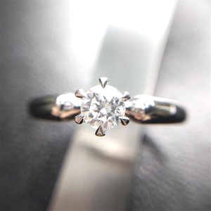 ダイヤモンド D(0.25ct Pt850 H SI2 リング 買取相場