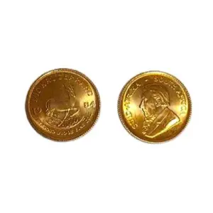 22金(K22) 投資用地金 クルーガーランド金貨1/10オンス 買取相場