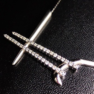 カラッチ(KARATI) アクセサリー パイナスネックレス K18WG MD)0.91ct ABランク 買取相場