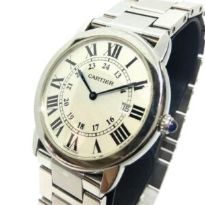 カルティエ(Cartier) W6701005 ロンド ソロ LM シルバー文字盤 クォーツ時計 買取相場