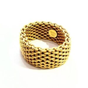 ティファニー(Tiffany&CO) リング サマセット 750YG 17号 Aランク 買取相場