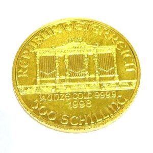 24金(K24) 投資用地金 ウィーン金貨1/4oz 買取相場