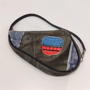 クリスチャンディオール(Christian Dior) バッグ クリスチャンディオール サドルバッグ デニム Bランク　買取相場