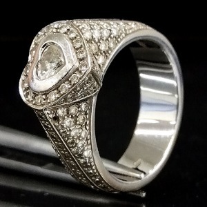 18金(K18WG) アクセサリー リング 買取相場