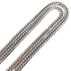 プラチナ850(Pt850) アクセサリー 6面W 喜平 ネックレス 買取相場