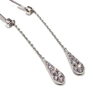 ポンテヴェキオ(PONTEVECCHIO) ピアス ダイヤモンド MD(0.09ct K18WG Bランク 買取相場