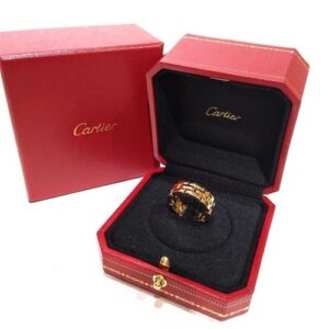 カルティエ(Cartier) リング マイヨンパンテール K18YG Aランク 買取相場