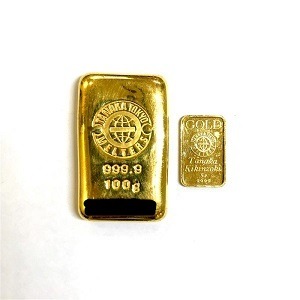 田中貴金属インゴット買取実績画像