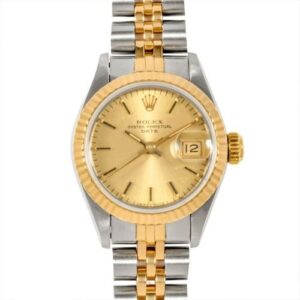 ロレックス(ROLEX) デイトジャスト 69173 85番台 シャンパン文字盤 YG×SS 自動巻き ABランク 買取相場