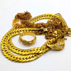 18金アクセサリーリングネックレス買取実績画像