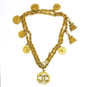 シャネル(CHANEL) ネックレス ココマーク メダルモチーフ ABランク 買取相場
