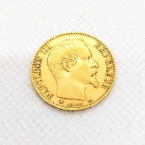 21.6金(K21.6) 海外金貨 ナポレオン3世 20フラン金貨 買取相場
