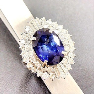 サファイア S(5.63ct メレダイヤMD(1.30ct プラチナ900(Pt900) リング 買取相場