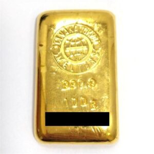 インゴットK(IK) 投資用地金 田中貴金属 100g 買取相場