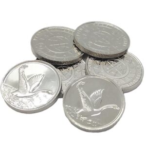 プラチナ1000(Pt1000) 投資用地金 コイン 6枚 買取相場