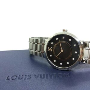 ルイ・ヴィトン(Louis Vuitton) タンブールスリム 11Pダイヤ QA144 クォーツ時計 買取相場