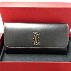 カルティエ(Cartier) 長財布 ドゥーブルCドゥカルティエ カーフスキン Aランク 買取相場