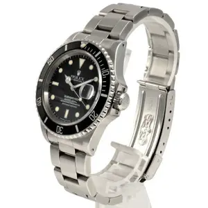 ロレックス(ROLEX) サブマリーナ 16800 ブラック文字盤 7桁94番台 SS 自動巻き BCランク 買取相場