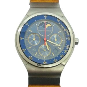 IWC ポルシェデザイン チタニウム・クロノグラフ・ムーンフェイズ IW374501 クォーツ SS Bランク 買取相場