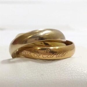 カルティエ(Cartier) リング トリニティリング 4号 750 買取相場