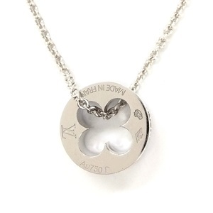 ルイ・ヴィトン(Louis Vuitton) ネックレス パンダンティフ アンプラント K18WG Q93765 Aランク 買取相場