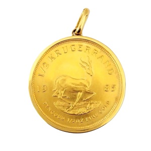 22金(K22) 18金(K18) アクセサリー 1/2オンスクルーガー金貨付トップ 買取相場