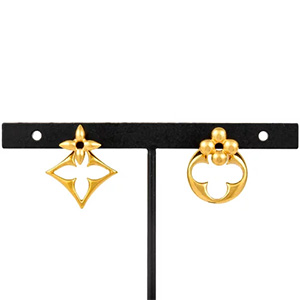 ルイ・ヴィトン(Louis Vuitton) フラワーグラム ピアス メタル M00770 LE4262 レディース　Aランク 買取相場