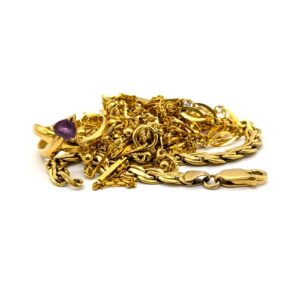 18金アクセサリーネックレスピアス買取実績画像