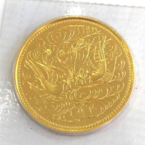 24金(K24) 記念品 天皇陛下御在位60年記念10万円金貨 買取相場-横浜店(神奈川県横浜市)｜金買取実績