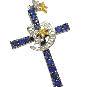 サファイア S(石目不明 ダイヤモンド MD(0.08ct K18WG クロストップ 買取相場