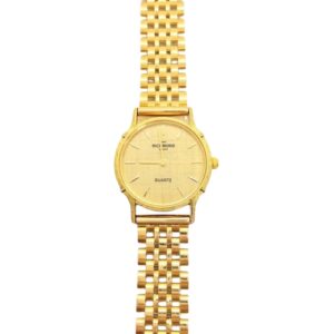 ｼﾞｮﾝﾘｯﾁﾓﾝﾄﾞ 18K ｸｫｰﾂ時計 社外ﾍﾞﾙﾄ 地金30.0g　地金計算