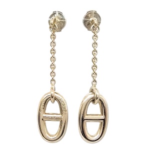 エルメス(HERMES) ピアス シェーヌダンクル ファランドール SV925 Bランク 買取相場