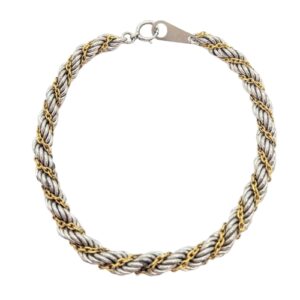 K18 Pt850 ﾌﾞﾚｽ10.7ｇ