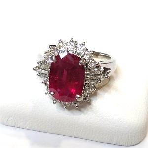 ルビーR(石目無し ダイヤモンドMD(石目無し PT900 リング 買取相場