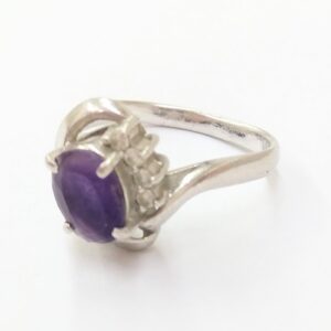 プラチナ850(Pt850) アクセサリー アメシスト付リング 買取相場