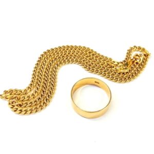 18金(K18)リングネックレス買取実績画像