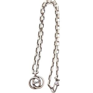 グッチ(GUCCI) SV925 インターロッキング ネックレス Aランク 買取相場