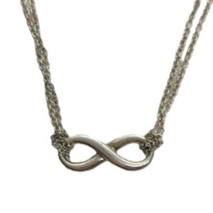 ティファニー(Tiffany&CO) ネックレス インフィニティ ダブルチェーン SV925 Bランク 買取相場