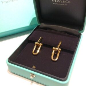 ティファニー(Tiffany&CO) ハードウェア ラージ ピアス 750YG Aランク 買取相場