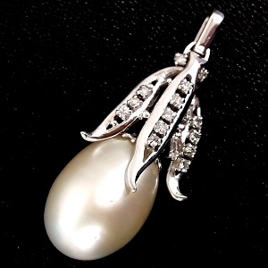 パール メレダイヤ MD（0.375ct PT900 ネックレス 買取相場