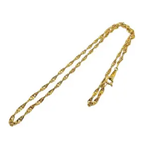 18金(K18) アクセサリー ネックレス 買取相場