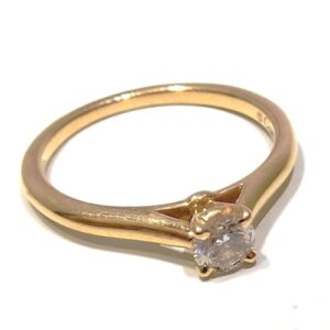 カルティエ(Cartier) アクセサリー ソリテール ダイヤモンド Ｄ(0.26ct 750 Bランク 買取相場