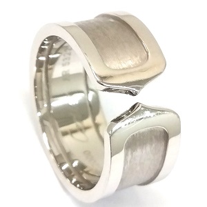 カルティエ(Cartier) C2リングLM K18WG Bランク 買取相場