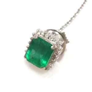 エメラルド E(2.15ct ダイヤモンド MD(0.16ct Pt900 タイタニック 買取相場