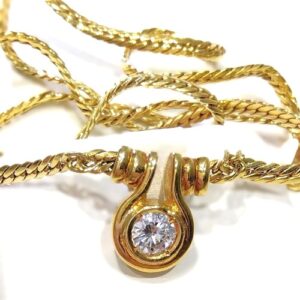 ダイヤモンド D(0.382ct K18 ネックレス 買取相場-町田店(東京都町田市)｜宝石買取実績