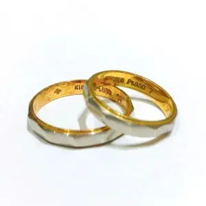 18金(K18) プラチナ850(Pt850) アクセサリー コンビ リング 買取相場