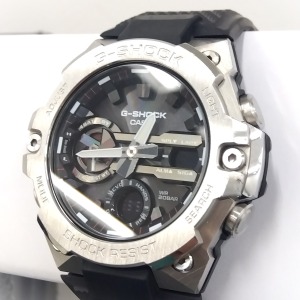 カシオ Gショック(CASIO G-SHOCK）GST-B400‐1AJF ソーラー SS×ラバー Bランク 買取相場
