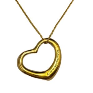 ティファニー(Tiffany&CO) ネックレス エルサ・ペレッティ オープンハート ラージ 750 ABランク 買取相場