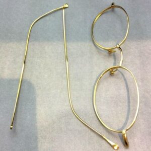 18金(K18) アクセサリー 眼鏡パーツ 買取相場